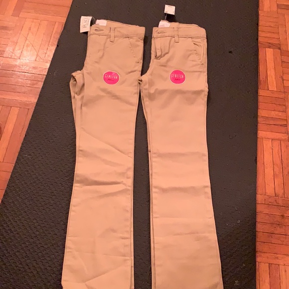 Khaki girl uniform pants - Picture 1 of 4